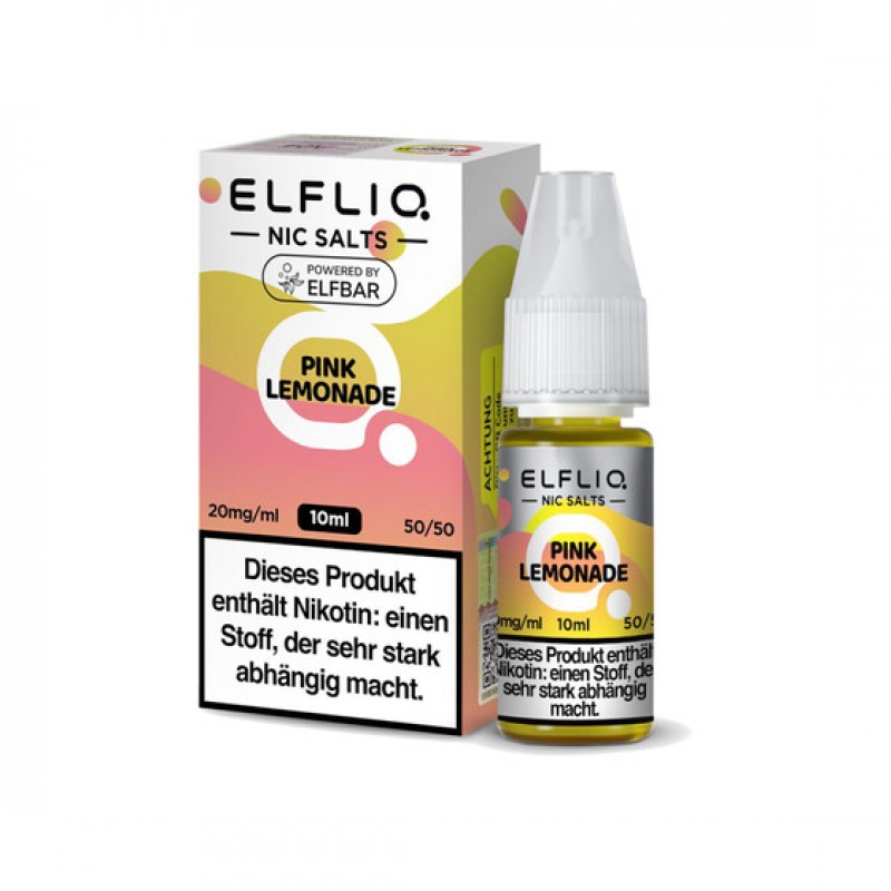 ELFBAR ELFLIQ 10ml - Pink Lemonade Nikotinsalz 10m...