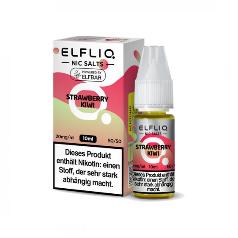 ELFBAR ELFLIQ 10ml - Strawberry Kiwi Nikotinsalz 2...