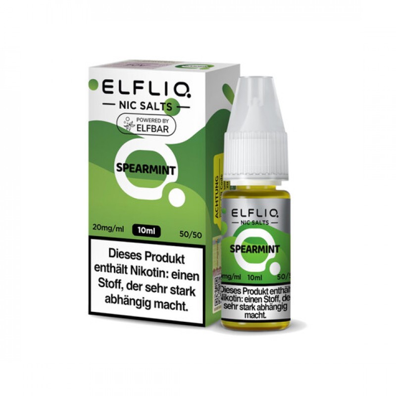 ELFBAR ELFLIQ 10ml - Spearmint Nikotinsalz 10mg