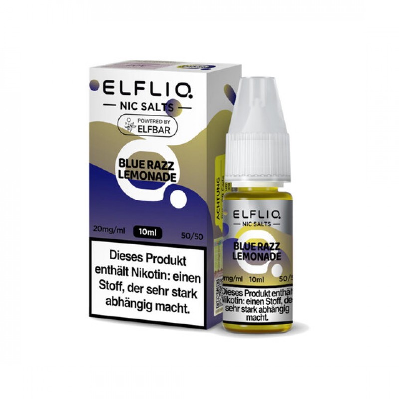 ELFBAR ELFLIQ 10ml - Blue Razz Lemonade Nikotinsal...