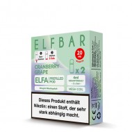 Elf Bar Elfa Pod 20mg - Cranberry Grape (2 St�ck...