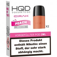 HQD CIRAK PODS 20mg/ml - Peach