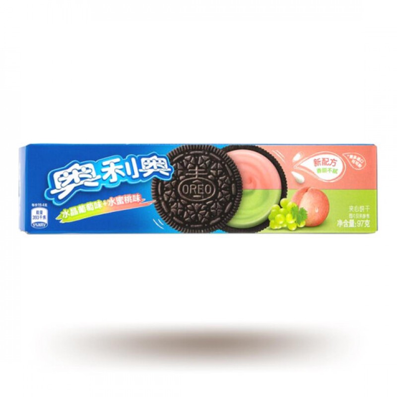 Oreo Sandwich Biscuit Grape Peach 97g