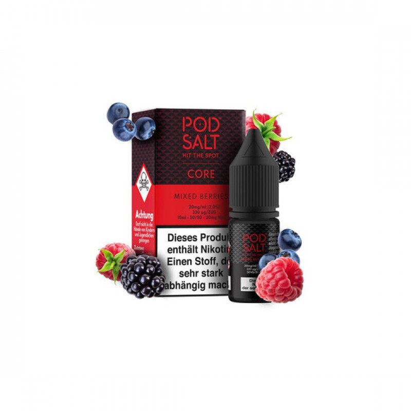 Pod Salt Core - Mixed Berries Nikotinsalz Liquid 1...