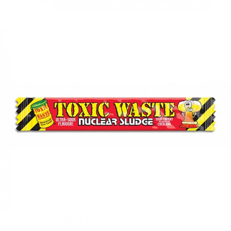 Toxic Waste Sour Cherry Chew Bar 20g