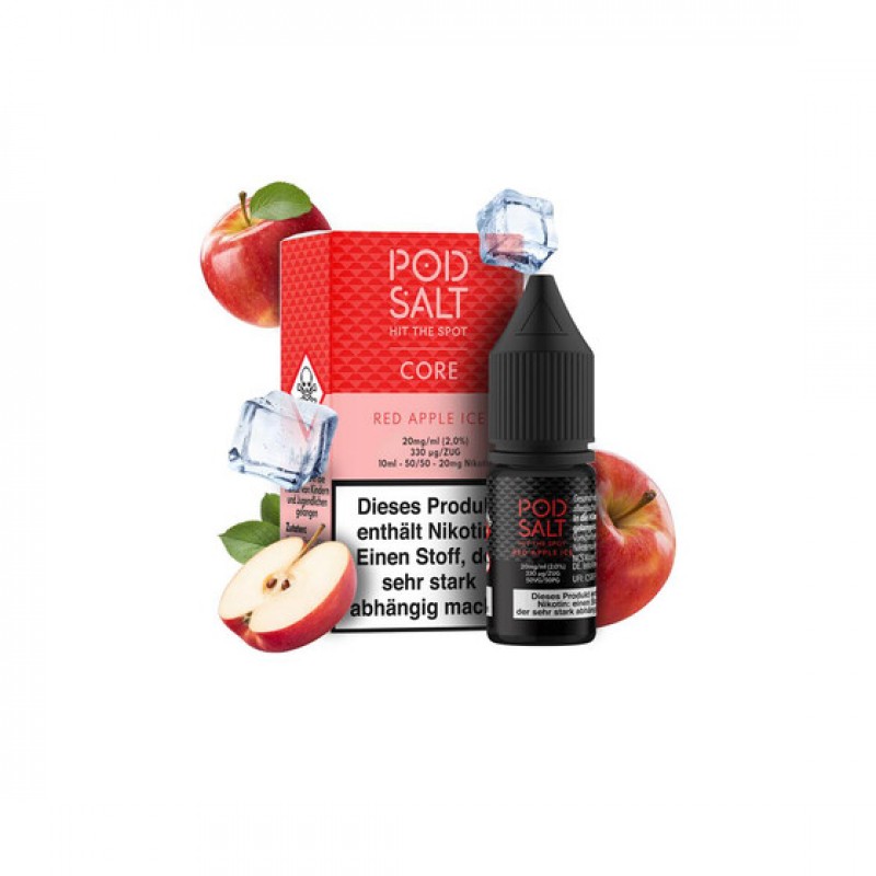 Pod Salt Core - Red Apple Ice Nikotinsalz Liquid 1...