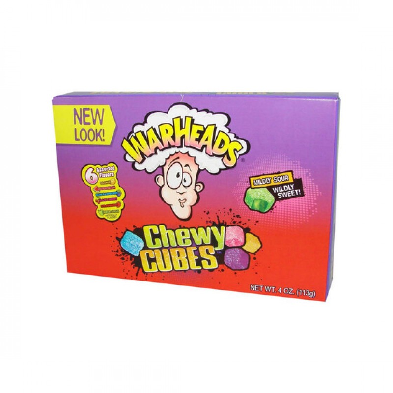 Warheads Chewy Cubes 113g