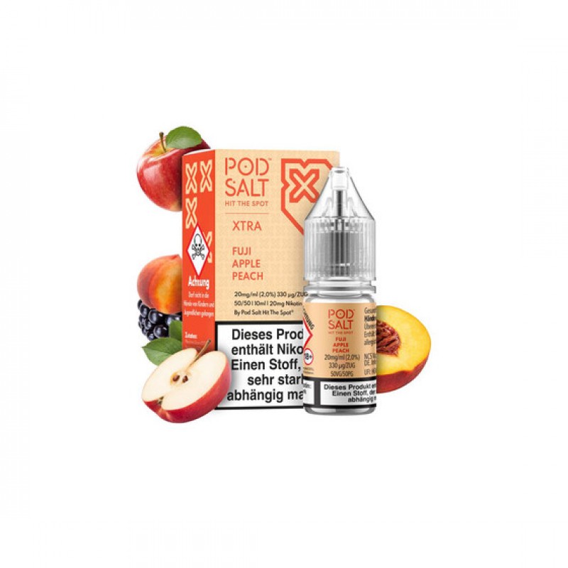 Pod Salt Xtra - Fuji Apple Peach - Nic Salt 20 mg/...