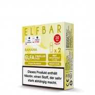 Elf Bar Elfa Pod 20mg - Banane (2 St�ck Pro Pack...