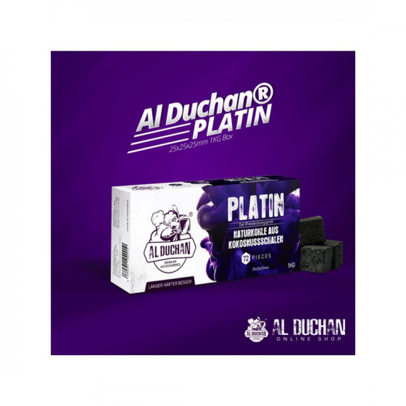 Al Duchan� PLATIN 25x25x25mm 1KG Box