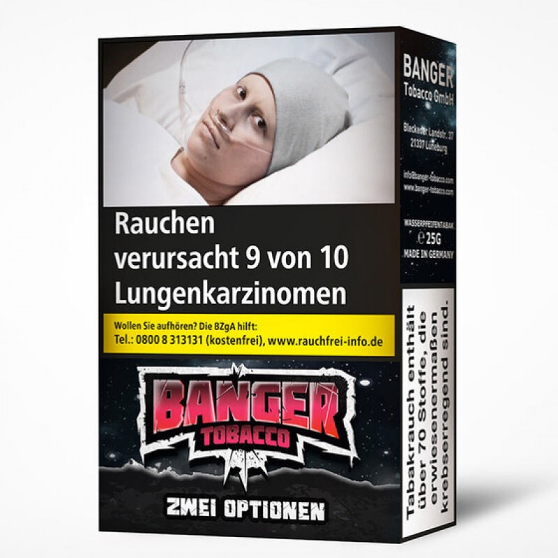 Banger Tobacco - Zwei Optionen 25g