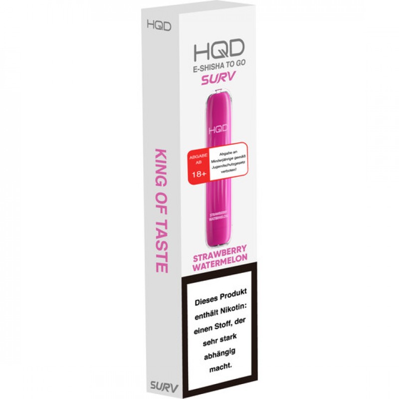 HQD Surv Vape  - 600 Strawberry Watermelon 18mg