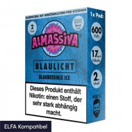 Al Massiva Pod (2er Pack) - Blaulicht 17mg