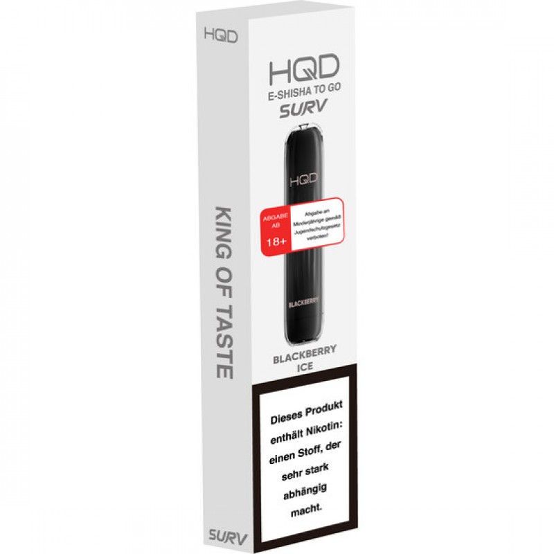 HQD Surv Vape  - 600 Black Ice 18mg