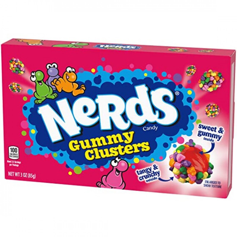 Nerds Gummy Clusters Rainbow 85g