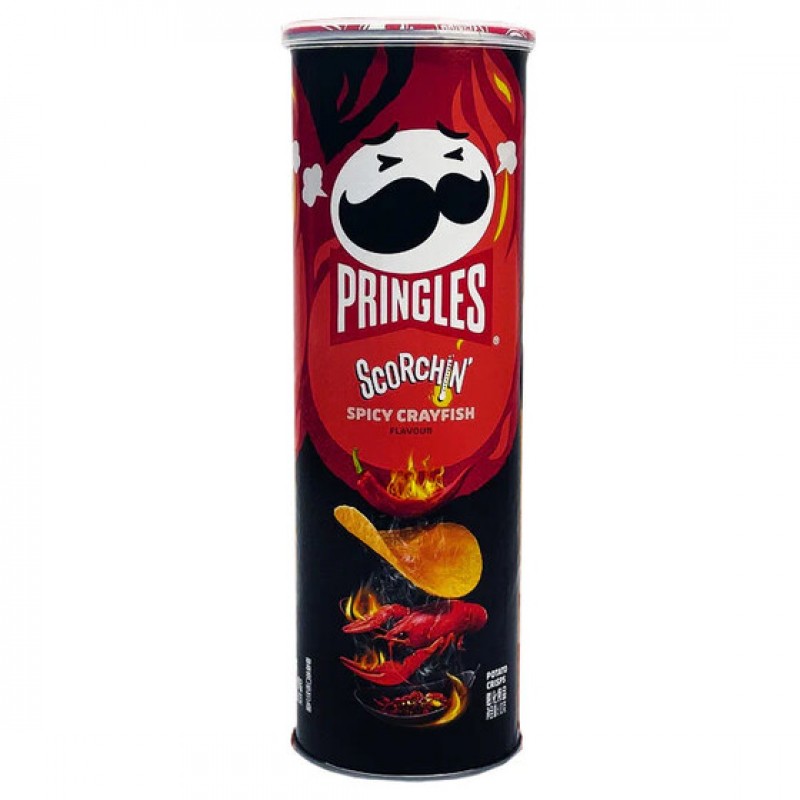 Pringles Super Hot Crayfish Asia 110g