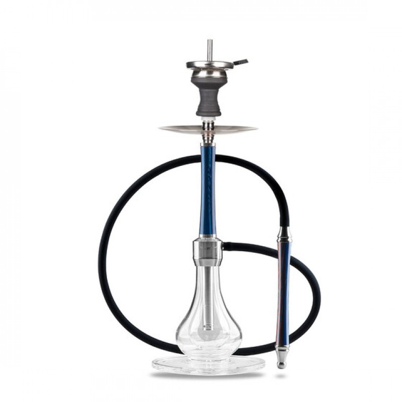 Alligator Professional Shisha Edelstahl Blau