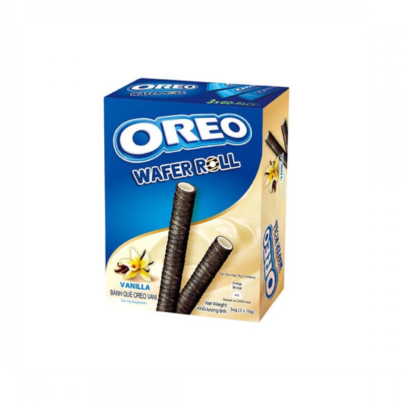 Oreo Wafer Roll Vanilla 54g