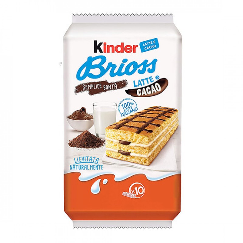 Kinder Brioss Latte Choc 270g