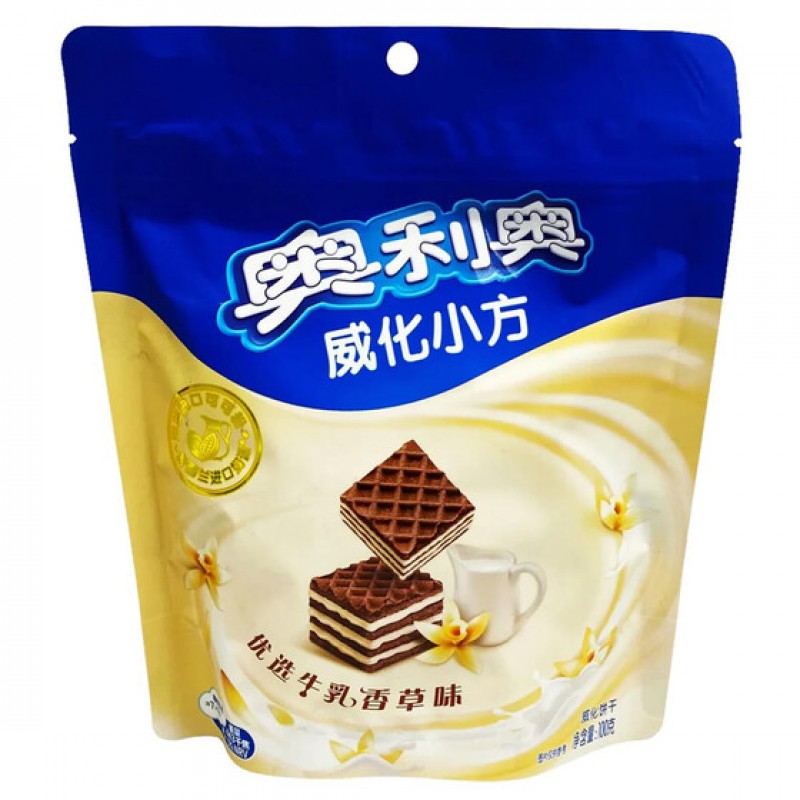 Oreo Wafer Squares Vanilla Asia 42g