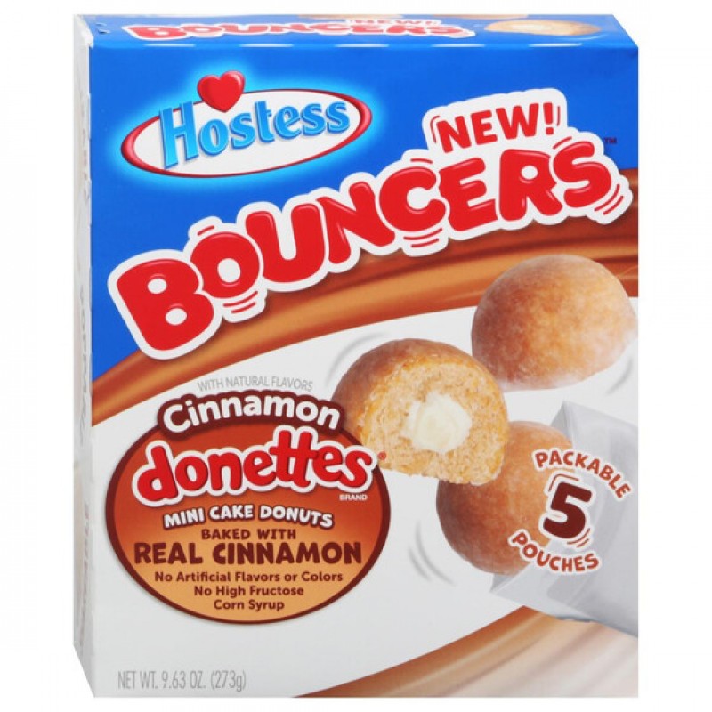 Hostess Bouncers Cinnamon Donettes 273g