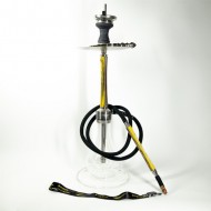 Alligator Professional Shisha Edelstahl Gold