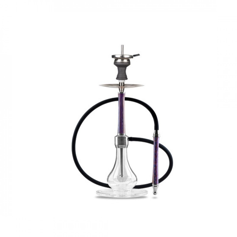 Alligator Professional Shisha Edelstahl Lila