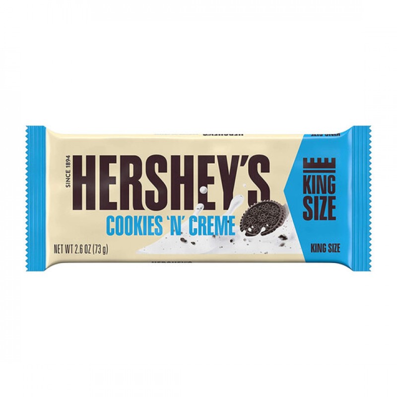 Hershey's Cookies & Creme Bar King Size 73g