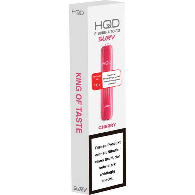 HQD Surv Vape  - 600 Cherry 18mg