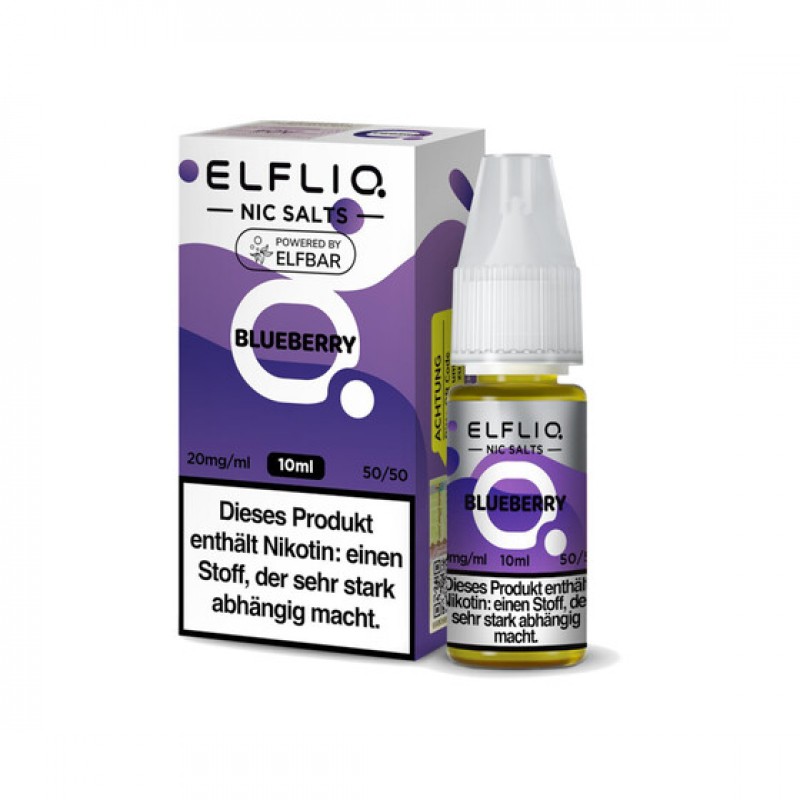 ELFBAR ELFLIQ 10ml - Blueberry Nikotinsalz 20mg