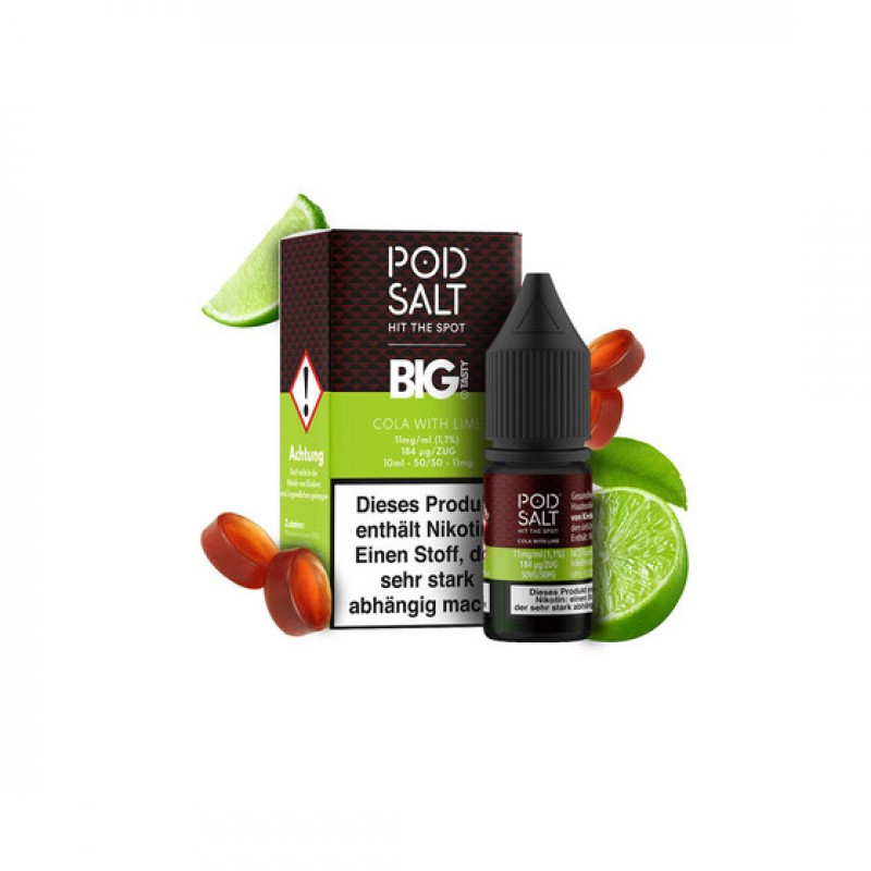 Pod Salt Fusion - Cola with Lime Nikotinsalz Liqui...