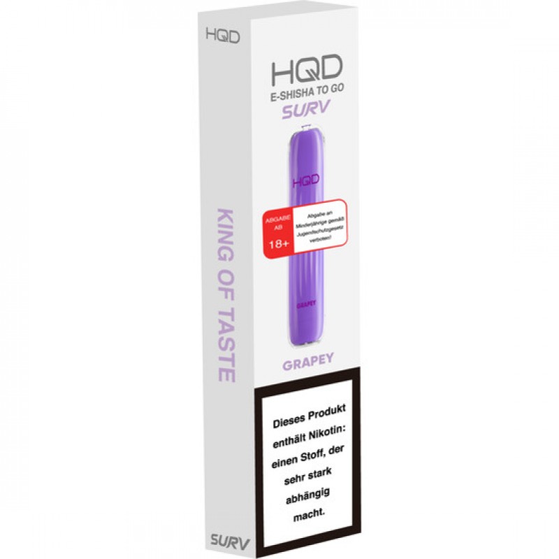 HQD Surv Vape  - 600 Grapey 18mg