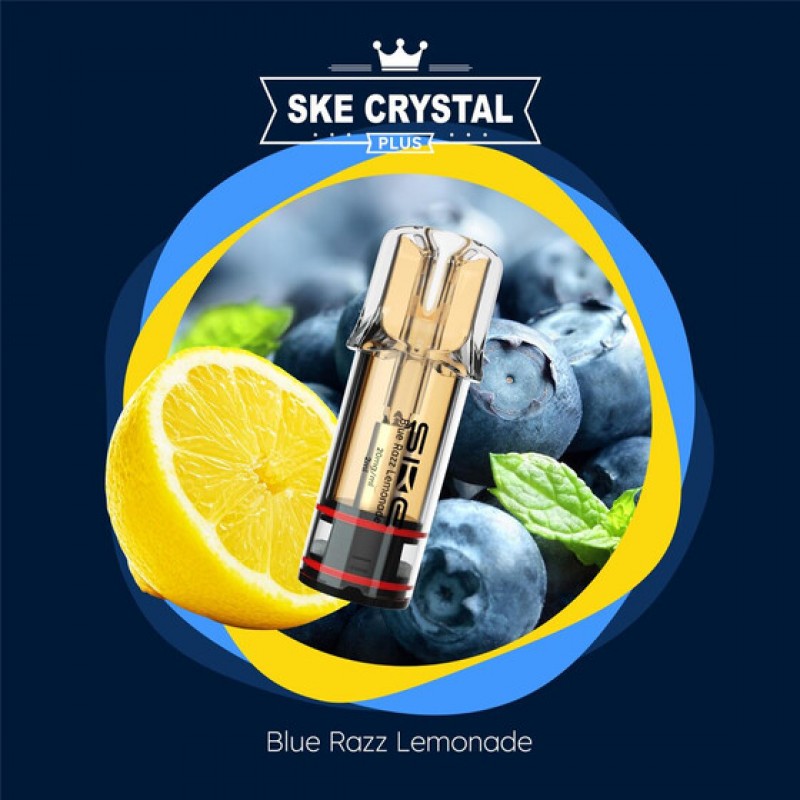 SKE Crystal Plus Pod - Blue Razz Lemonade 20mg (2x...