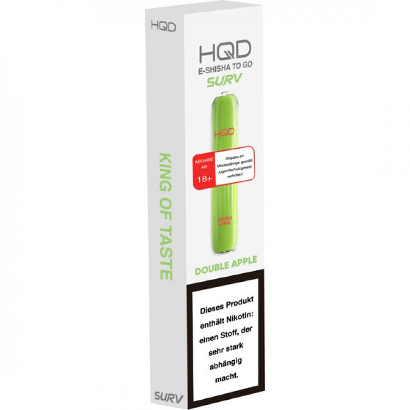 HQD Surv Vape  - 600 Double Apple 18mg