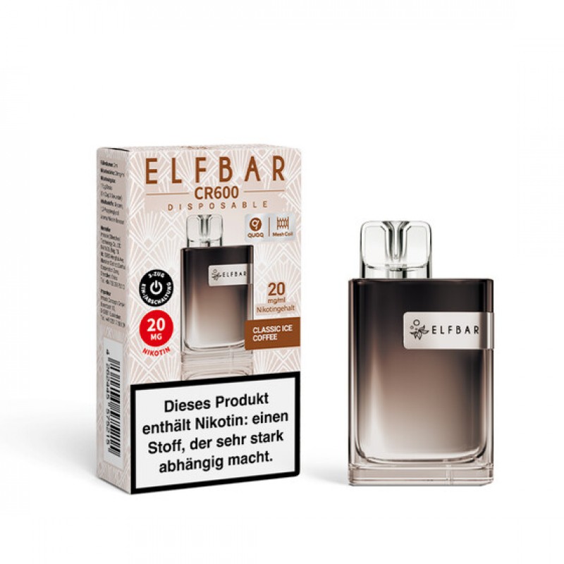 Elfbar CR600 - Classic Ice Coffee 20mg