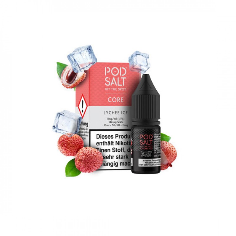 Pod Salt Core - Lychee Ice - Nikotinsalz Liquid 11...