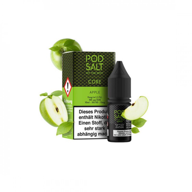 Pod Salt Core - Apple Nikotinsalz Liquid 10ml - 11...