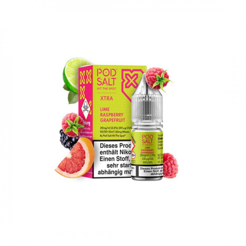 Pod Salt Xtra - Lime Raspberry Grapefruit - Nic Sa...