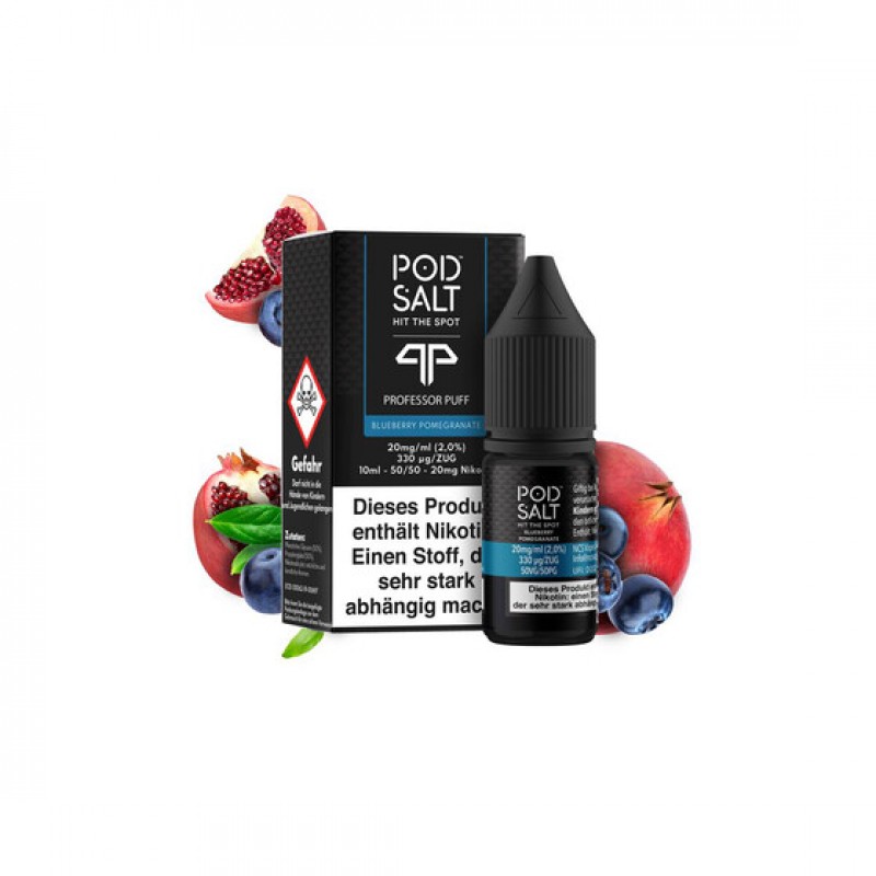 Pod Salt Fusion - Blueberry Pomegranate 10ml - 20m...