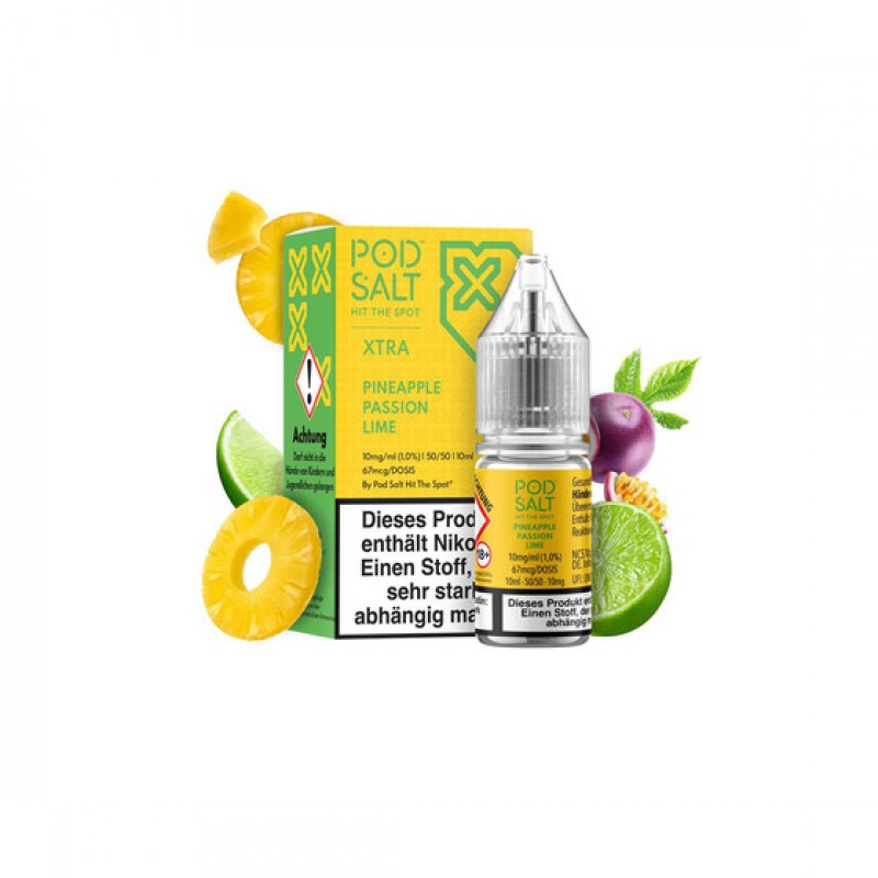 Pod Salt Xtra - Pineapple Passion Lime - Nic Salt ...