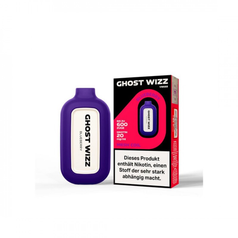 Vapes Bars� Ghost Wizz - Blueberry 20mg/ml