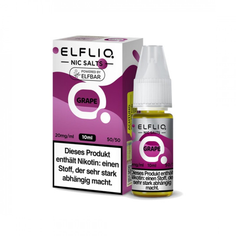 ELFBAR ELFLIQ 10ml - Grape Nikotinsalz 10mg