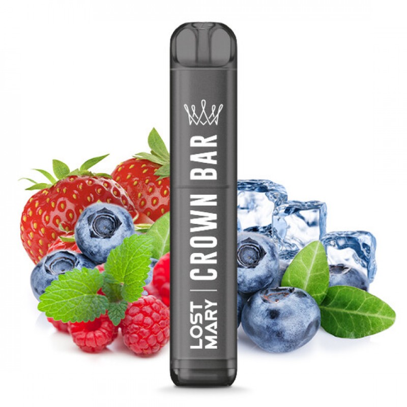 Crown Bar 20mg - Triple Berry Ice 600