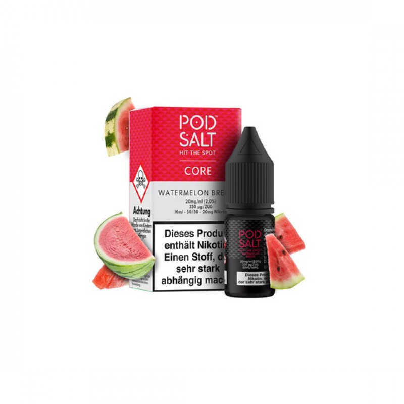 Pod Salt Core - Watermelon Breeze Nikotinsalz Liqu...