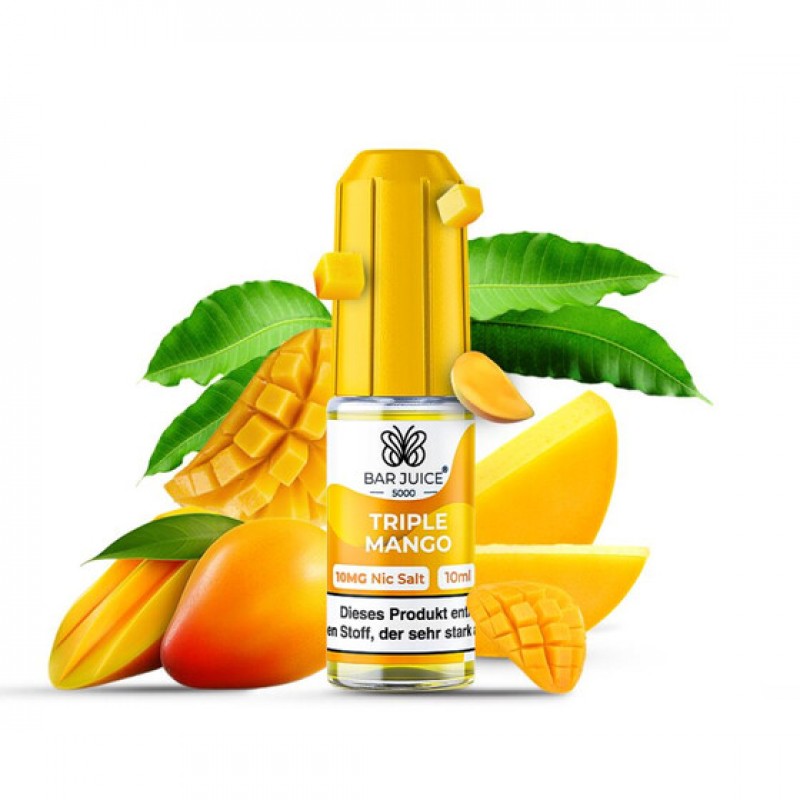 Bar Juice 5000 Liquid - Triple Mango 10mg/ml