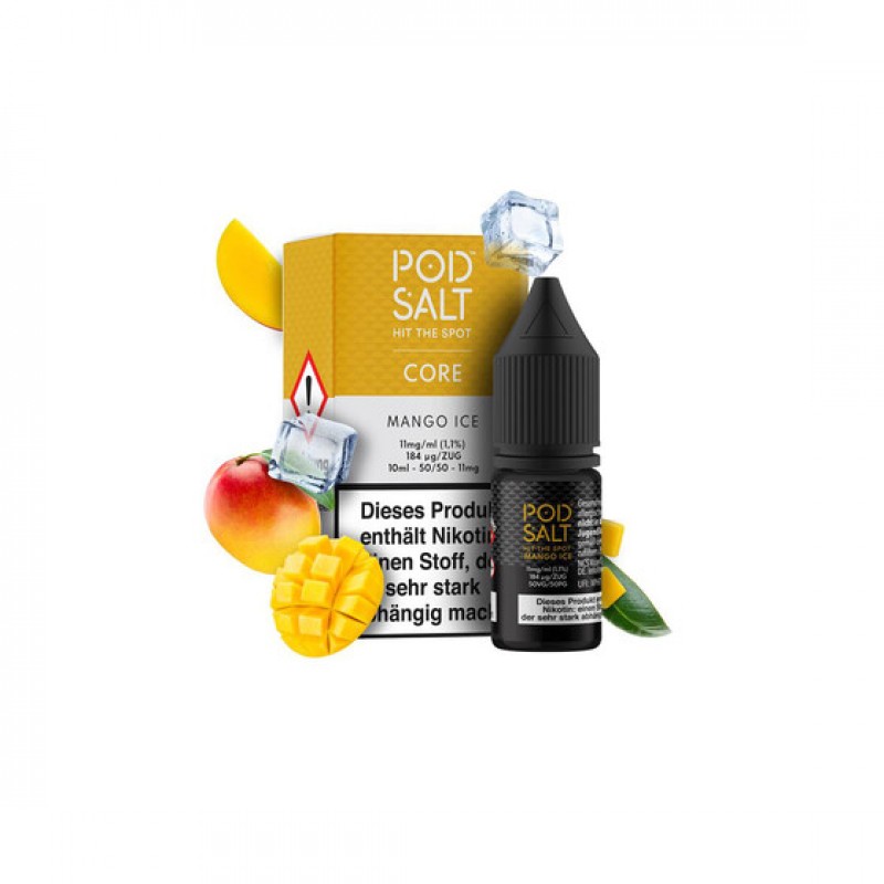 Pod Salt Core - Mango Ice Nikotinsalz Liquid 10ml ...