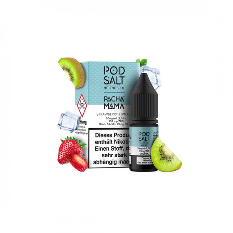 Pod Salt Fusion - Strawberry Kiwi Ice Nikotinsalz ...