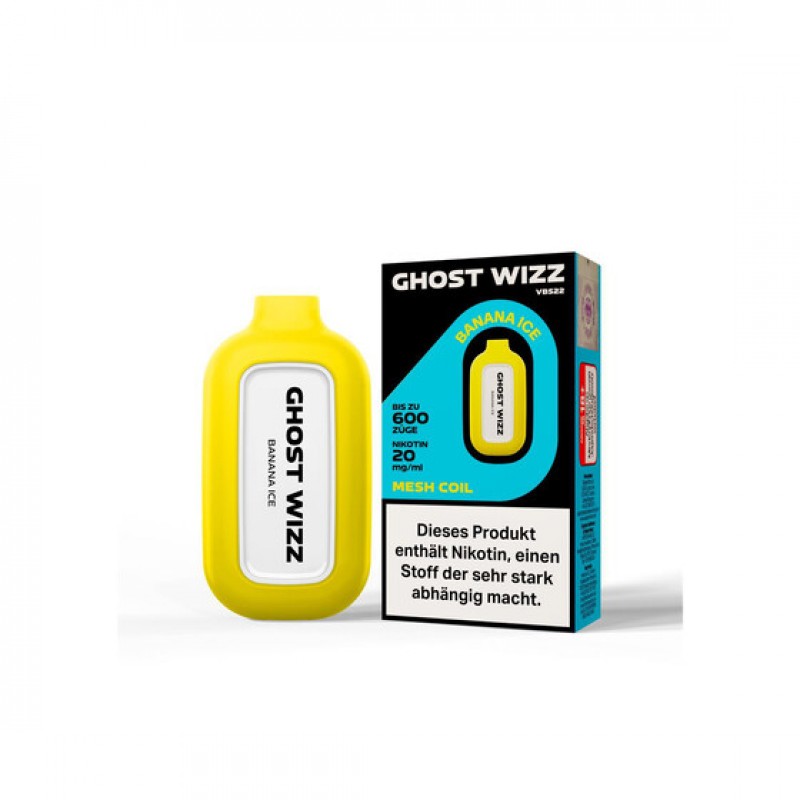 Vapes Bars� Ghost Wizz - Banana Ice 20mg/ml