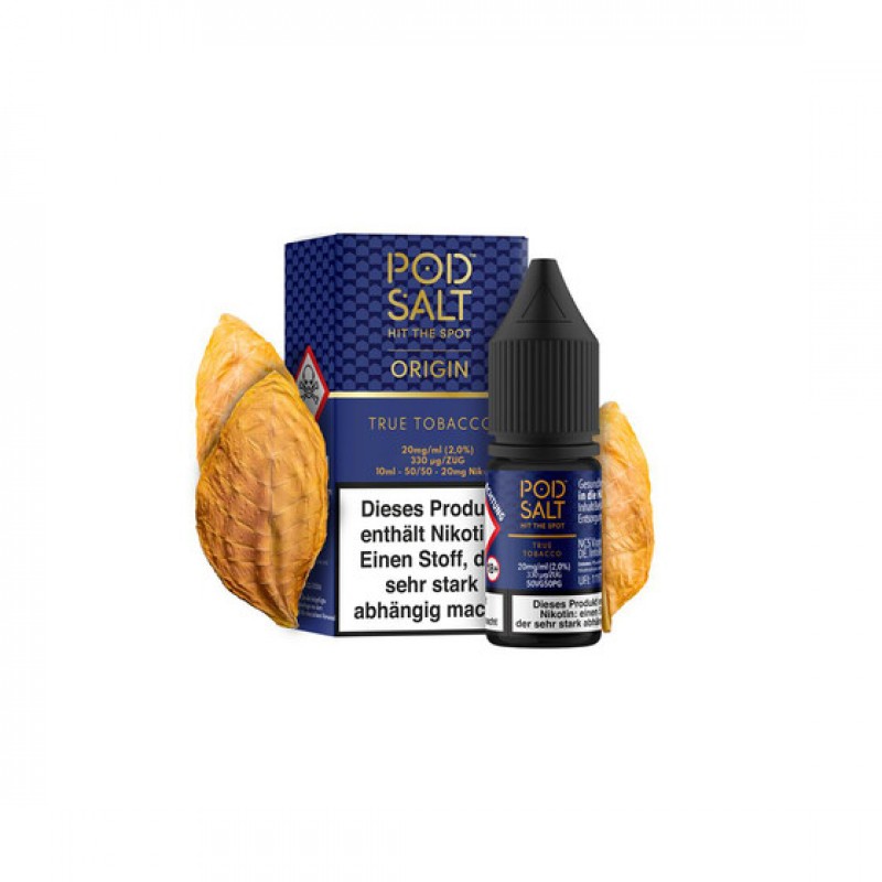 Pod Salt Origin - True Tobacco 10ml - 20mg/ml