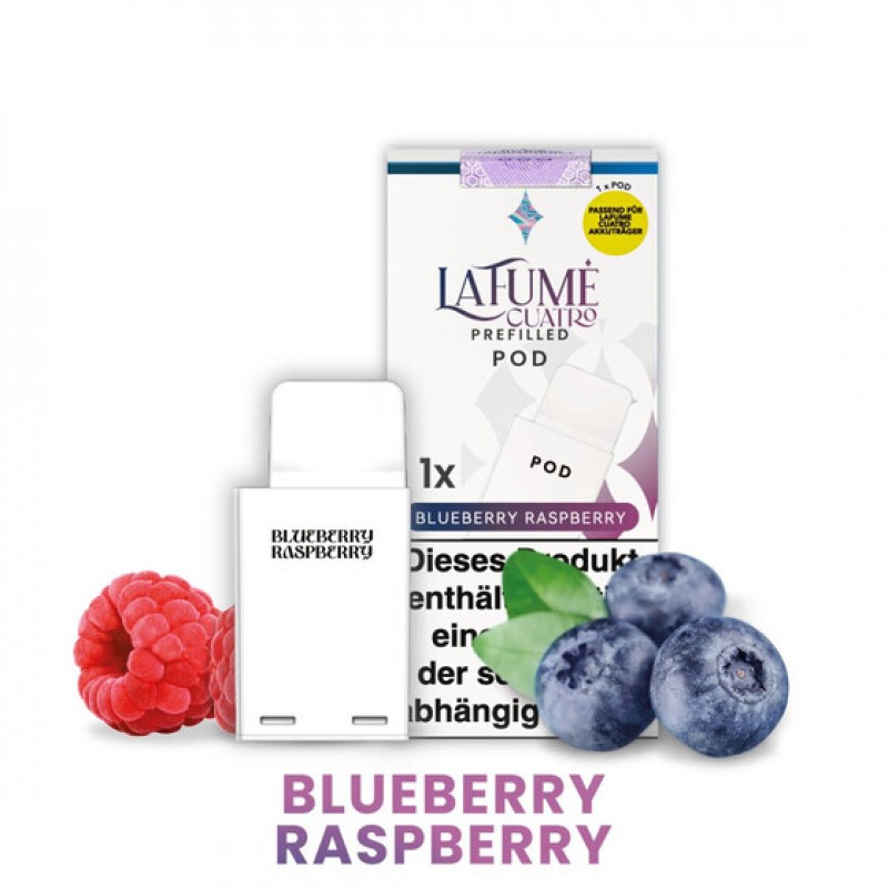 La Fume Cuatro Pod - Blueberry Raspberry 20mg